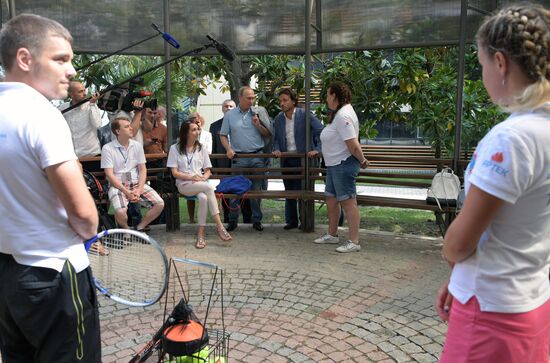 President Putin visits Artek international children's center