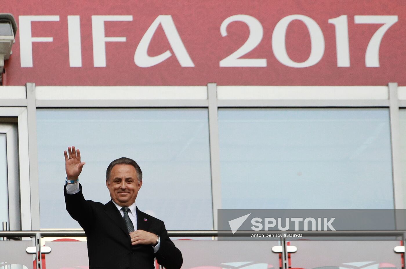 Football. 2017 FIFA Confederations Cup. Mexico vs. Russia