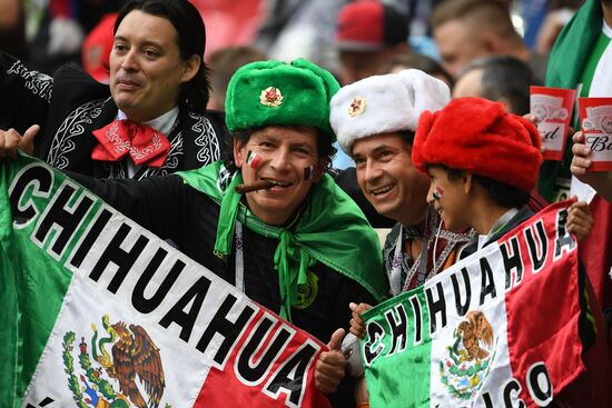 Football. 2017 FIFA Confederations Cup. Mexico vs. Russia