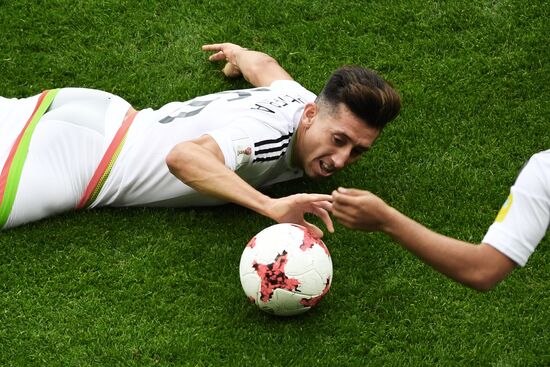 Football. 2017 FIFA Confederations Cup. Mexico vs. Russia