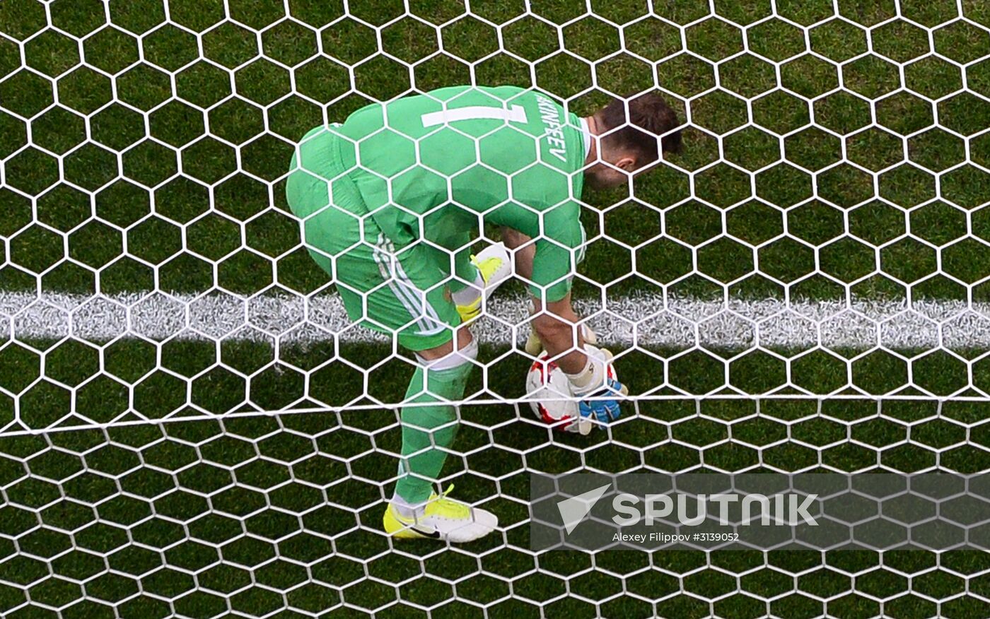 Football. 2017 FIFA Confederations Cup. Mexico vs. Russia
