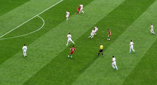 Football. 2017 FIFA Confederations Cup. New Zealand vs. Portugal