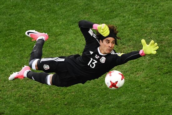 Football. 2017 FIFA Confederations Cup. Mexico vs. Russia