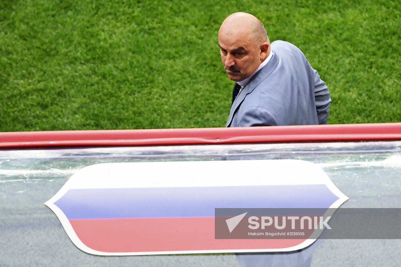 Football. 2017 FIFA Confederations Cup. Mexico vs. Russia