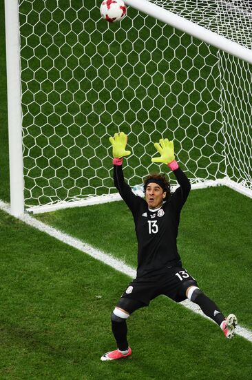 Football. 2017 FIFA Confederations Cup. Mexico vs. Russia