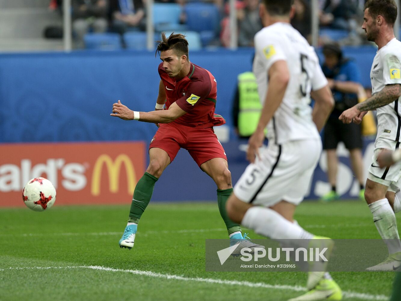 Football. 2017 FIFA Confederations Cup. New Zealand vs. Portugal