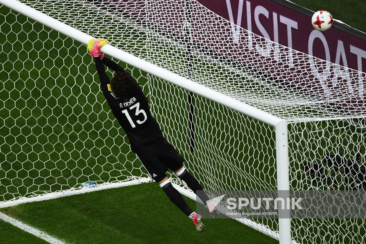 Football. 2017 FIFA Confederations Cup. Mexico vs. Russia