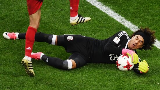 Football. 2017 FIFA Confederations Cup. Mexico vs. Russia