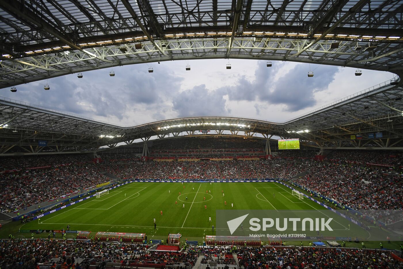 Football. 2017 FIFA Confederations Cup. Mexico vs. Russia