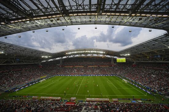 Football. 2017 FIFA Confederations Cup. Mexico vs. Russia