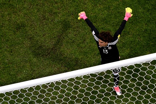 Football. 2017 FIFA Confederations Cup. Mexico vs. Russia