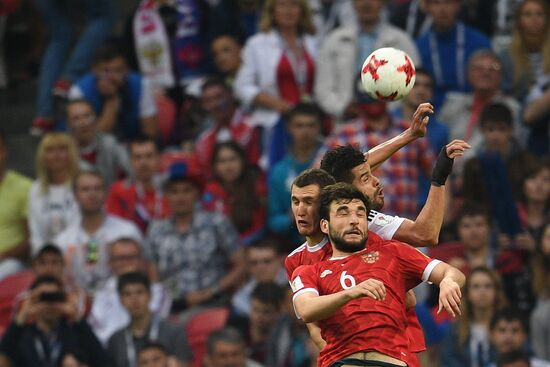 Football. 2017 FIFA Confederations Cup. Mexico vs. Russia