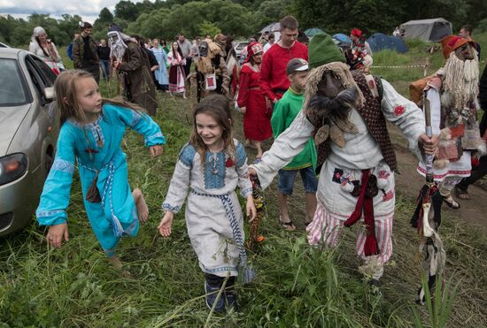 Midsummer Day celebrated outside Moscow