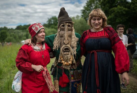 Midsummer Day celebrated outside Moscow