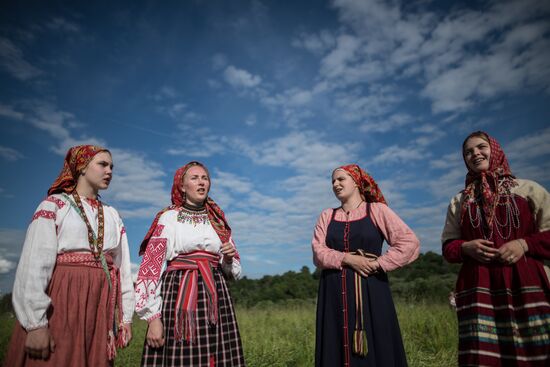 Midsummer Day celebrated outside Moscow