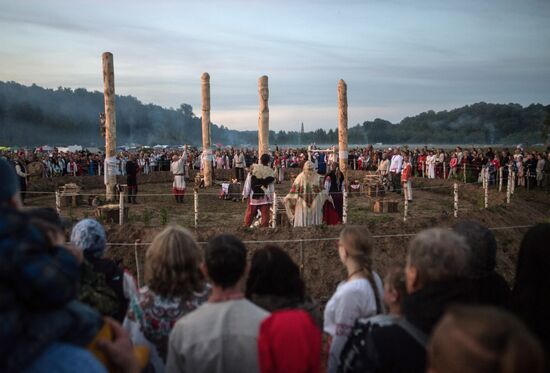 Midsummer Day celebrated outside Moscow