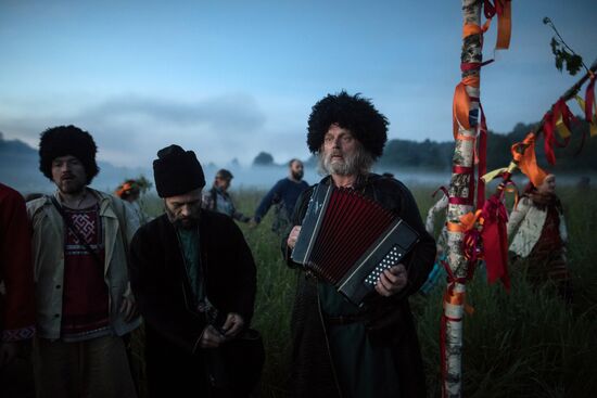 Midsummer Day celebrated outside Moscow