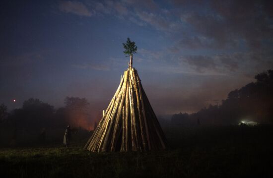 Midsummer Day celebrated outside Moscow