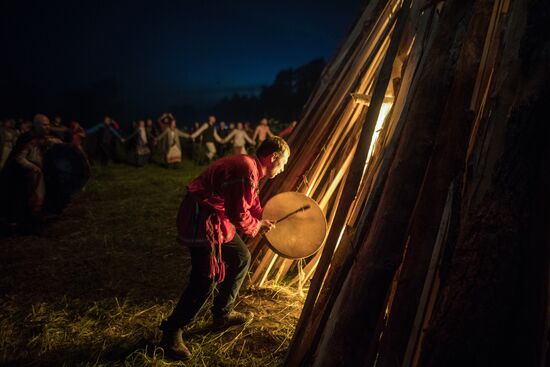 Midsummer Day celebrated outside Moscow