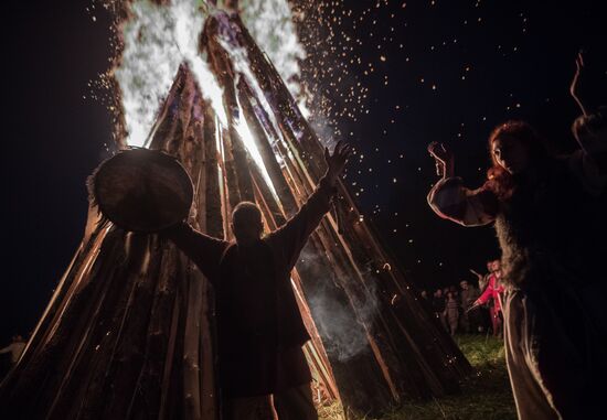 Midsummer Day celebrated outside Moscow