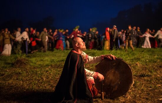Midsummer Day celebrated outside Moscow