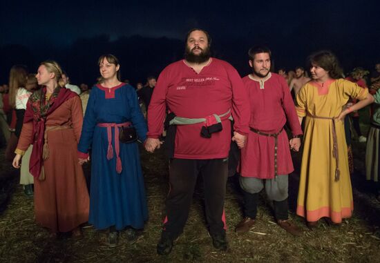 Midsummer Day celebrated outside Moscow