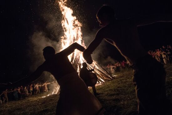 Midsummer Day celebrated outside Moscow