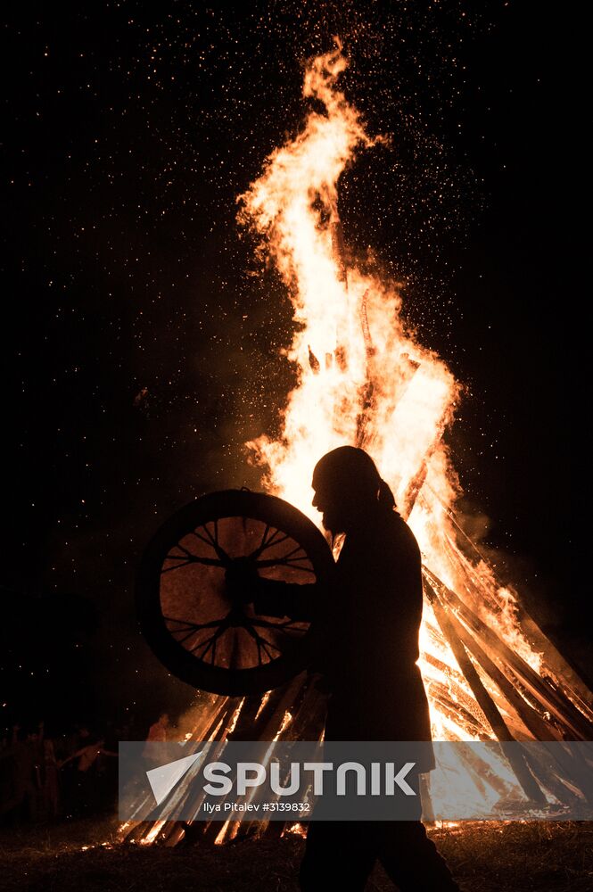 Midsummer Day celebrated outside Moscow