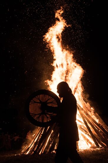 Midsummer Day celebrated outside Moscow