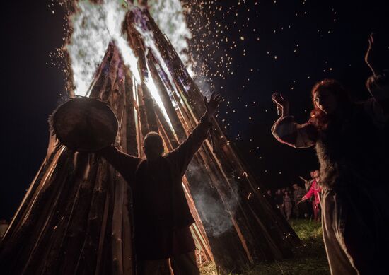 Midsummer Day celebrated outside Moscow