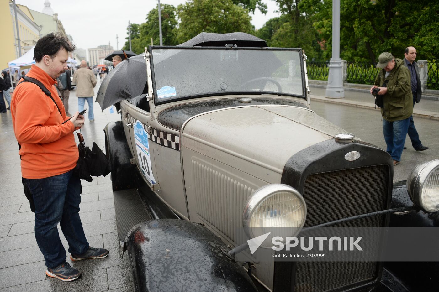 Bosch Moskau Klassik vintage car rally