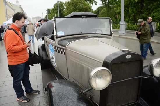 Bosch Moskau Klassik vintage car rally