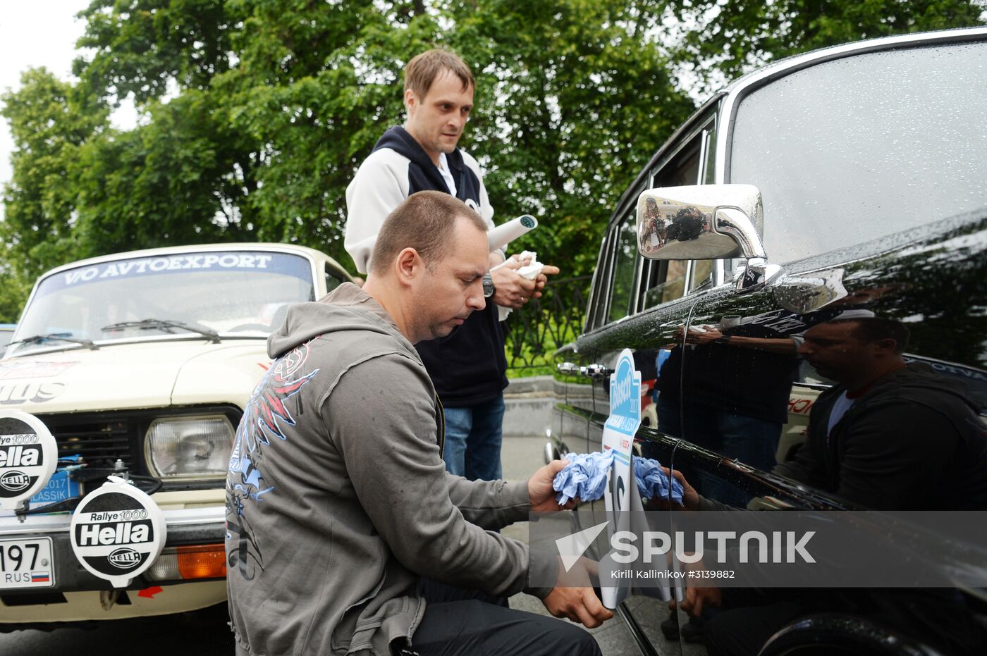 Bosch Moskau Klassik vintage car rally