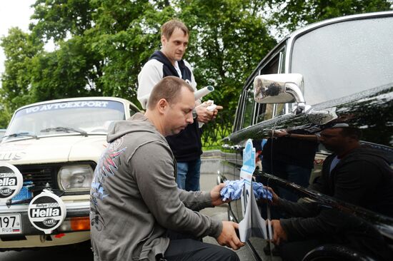 Bosch Moskau Klassik vintage car rally