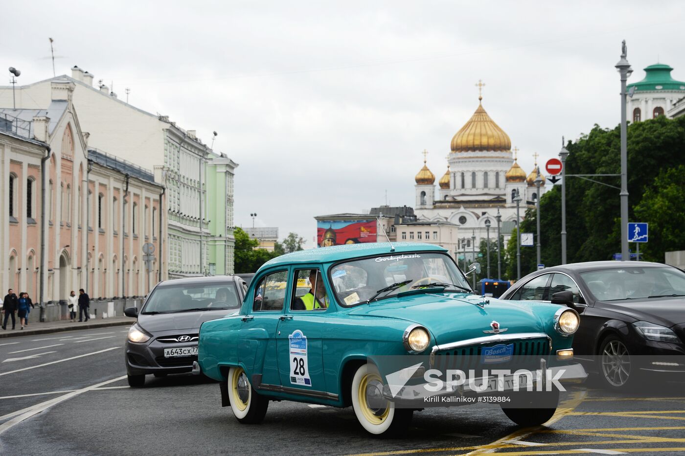 Bosch Moskau Klassik vintage car rally