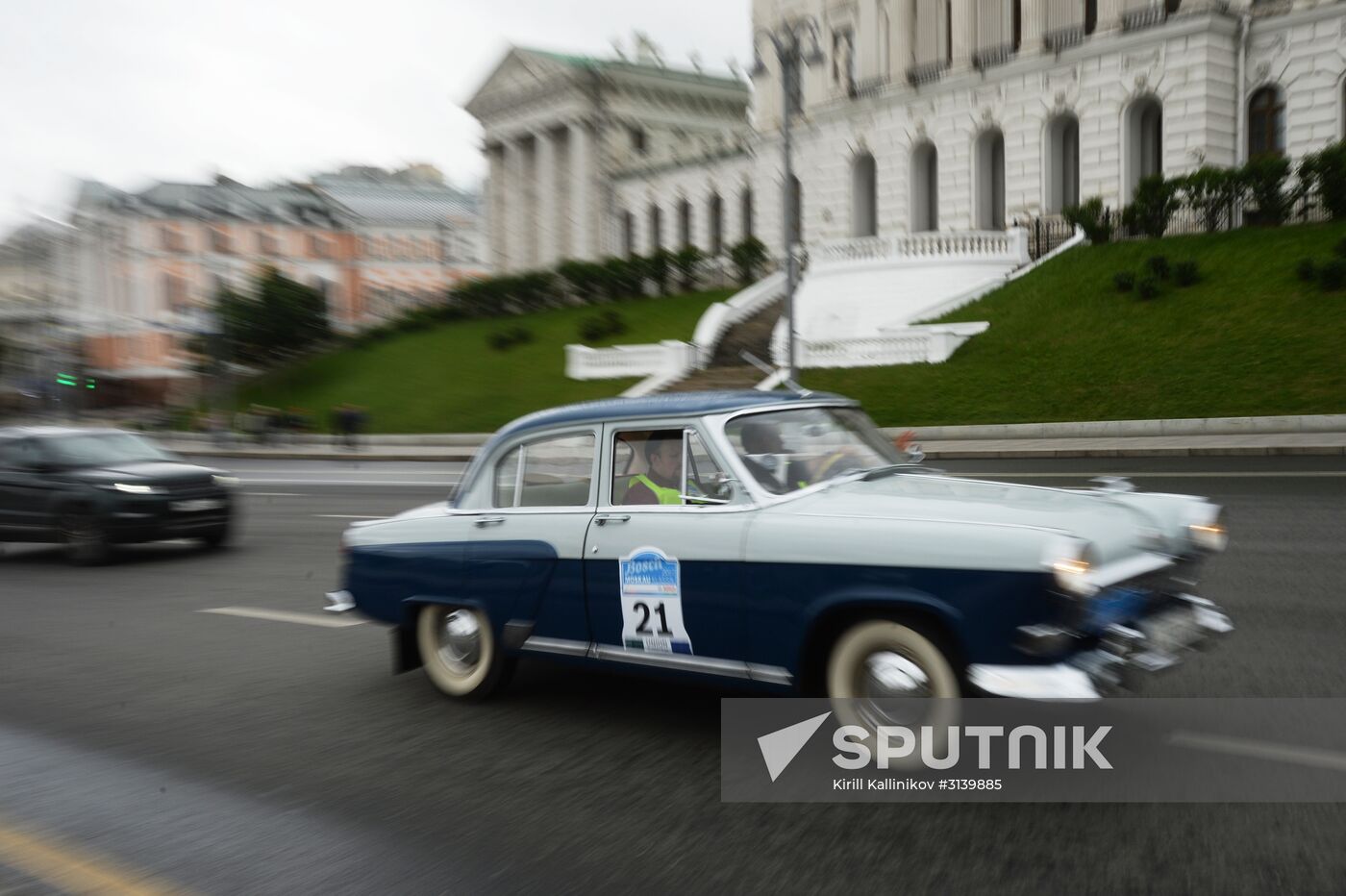 Bosch Moskau Klassik vintage car rally