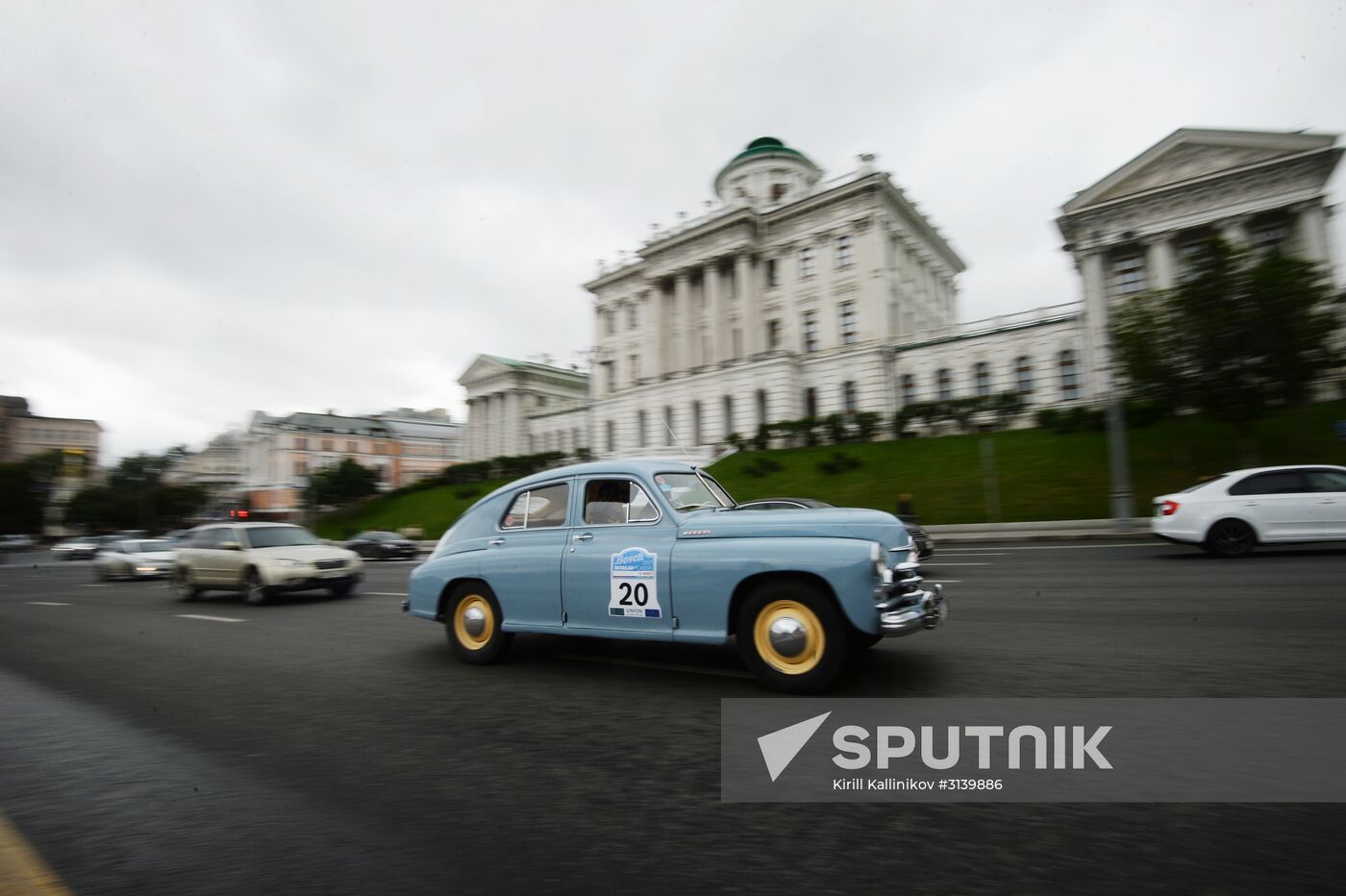 Bosch Moskau Klassik vintage car rally