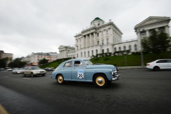 Bosch Moskau Klassik vintage car rally