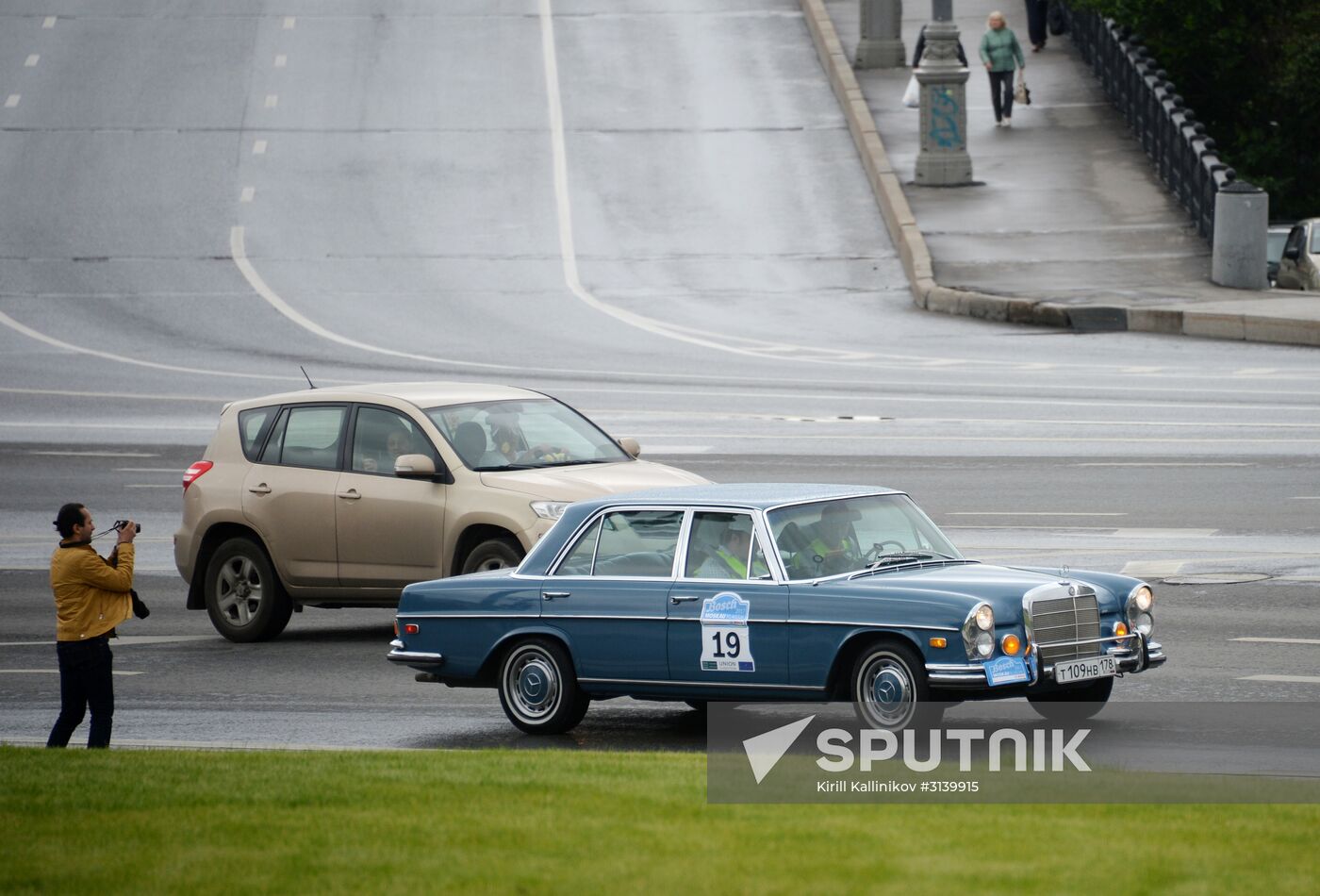 Bosch Moskau Klassik vintage car rally
