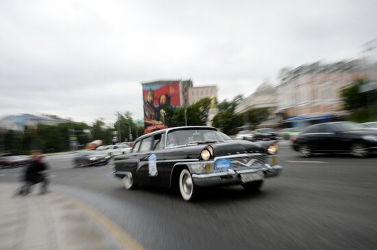 Bosch Moskau Klassik vintage car rally