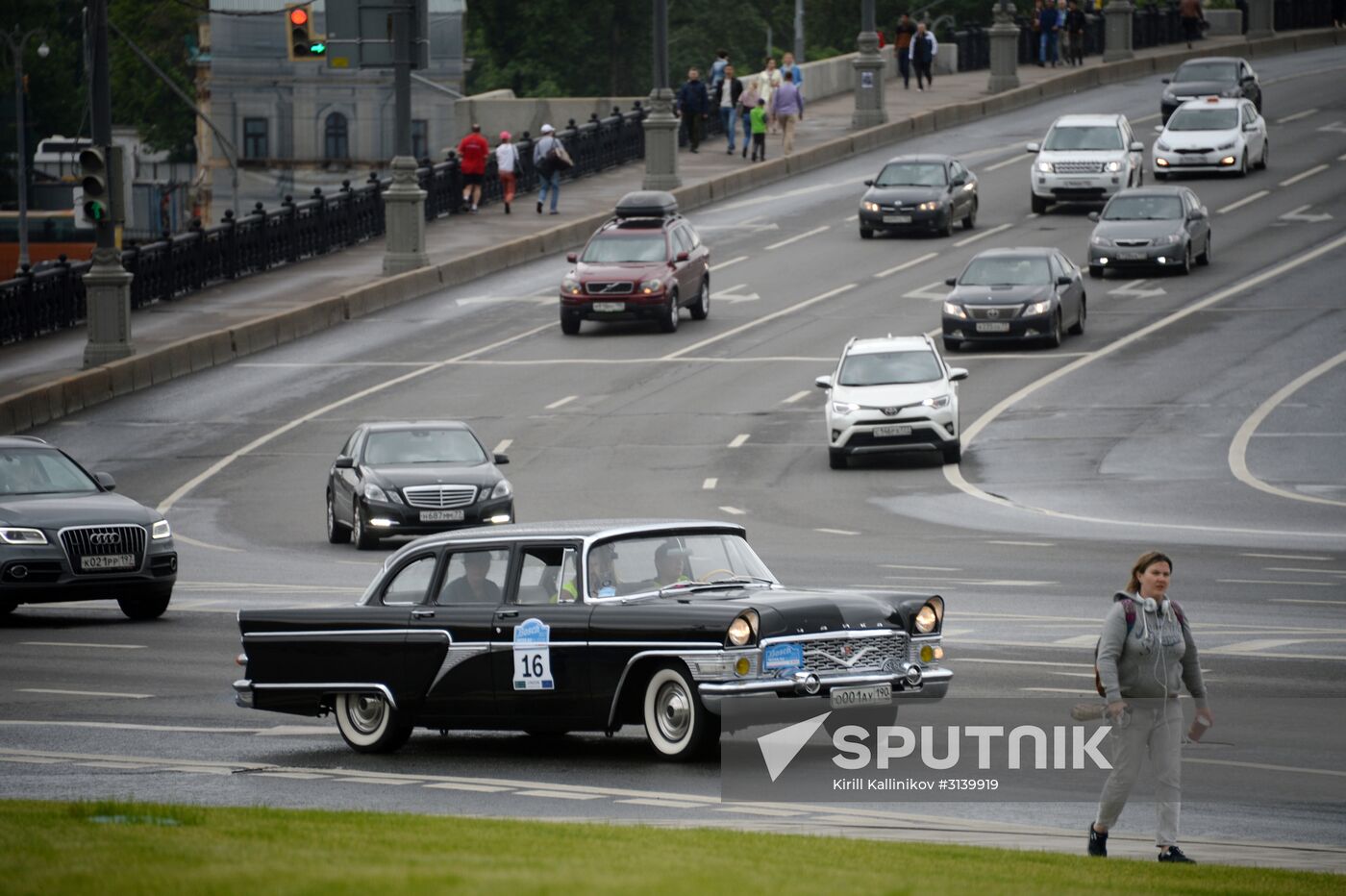 Bosch Moskau Klassik vintage car rally