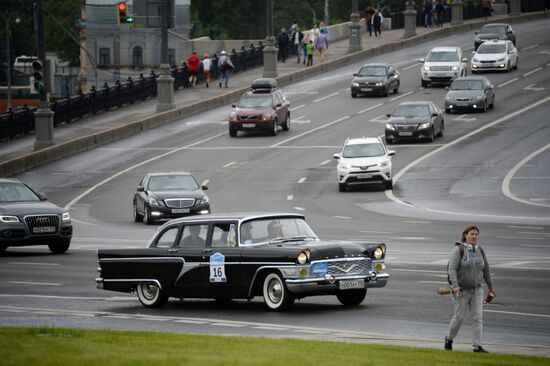 Bosch Moskau Klassik vintage car rally
