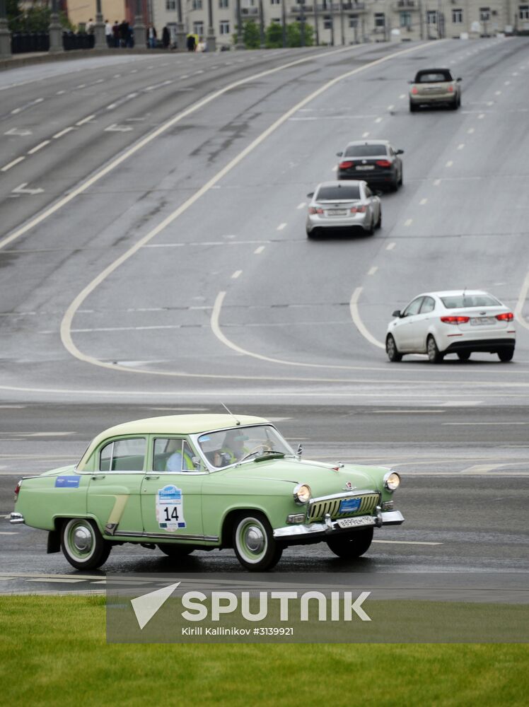 Bosch Moskau Klassik vintage car rally