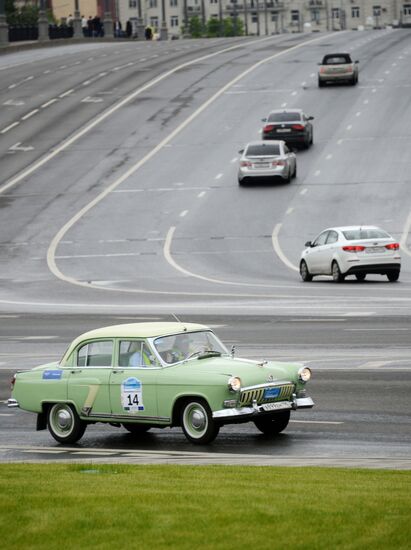 Bosch Moskau Klassik vintage car rally