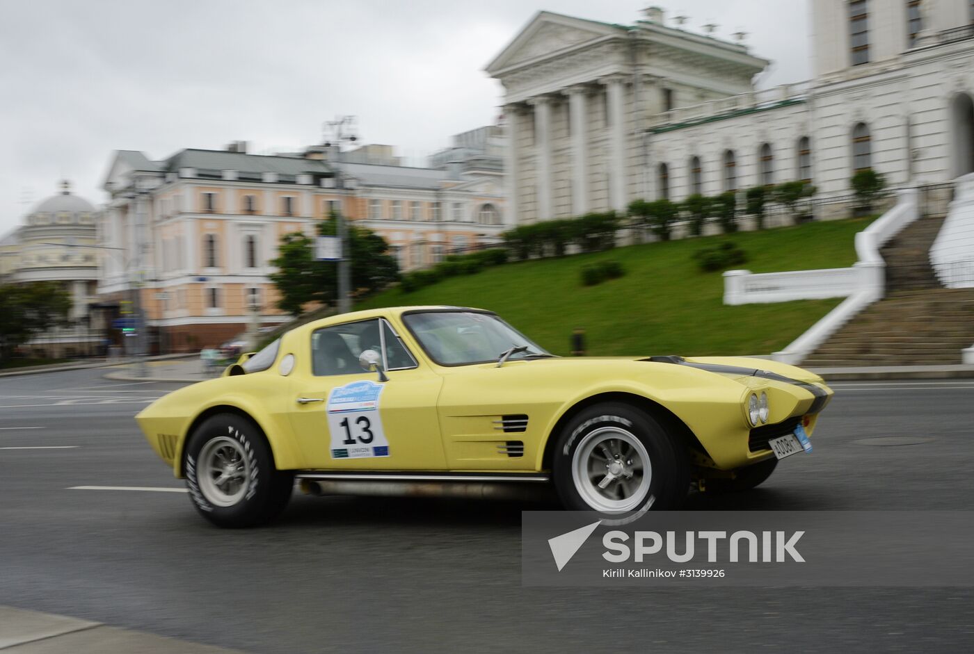 Bosch Moskau Klassik vintage car rally