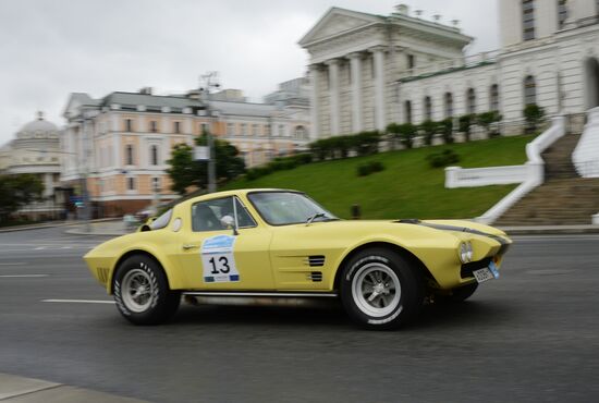 Bosch Moskau Klassik vintage car rally