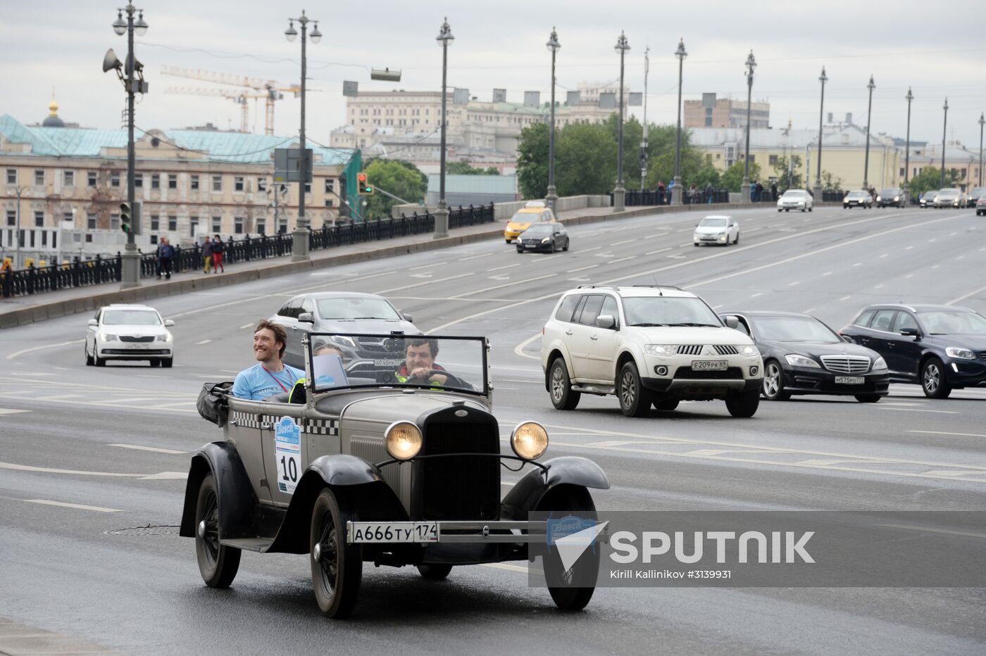 Bosch Moskau Klassik vintage car rally