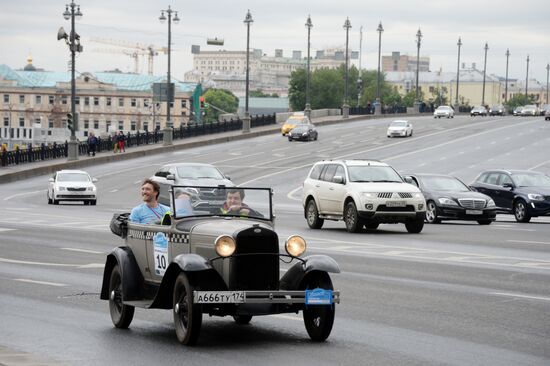 Bosch Moskau Klassik vintage car rally