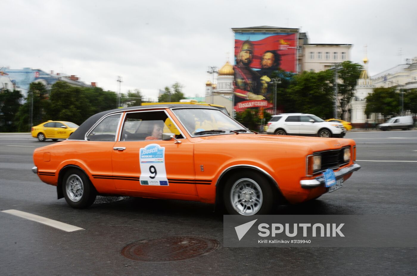 Bosch Moskau Klassik vintage car rally