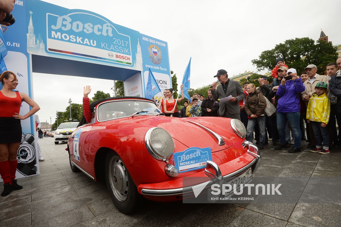 Bosch Moskau Klassik vintage car rally